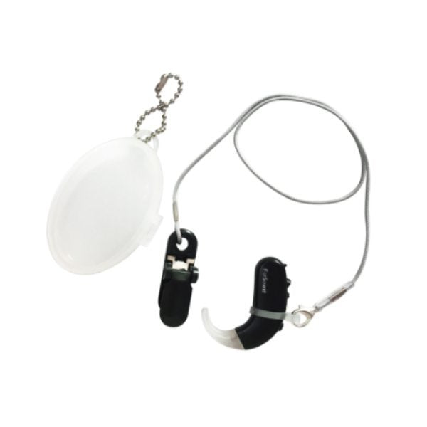 Clip sujetador para audífonos retroauriculares