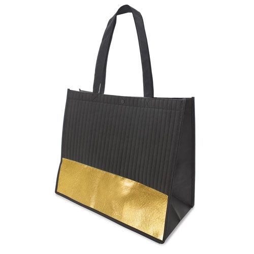 Bolsa Negro Oro Now woven