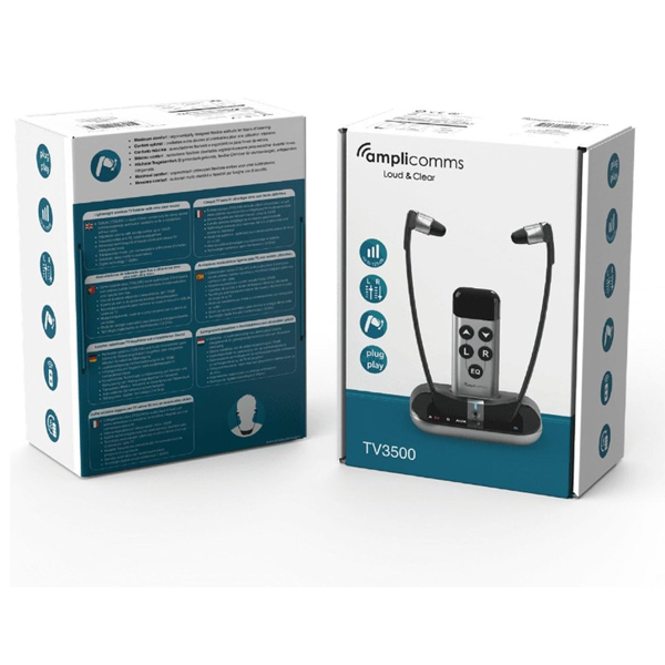 Amplicomms TV 3500 Auriculares Amplificados