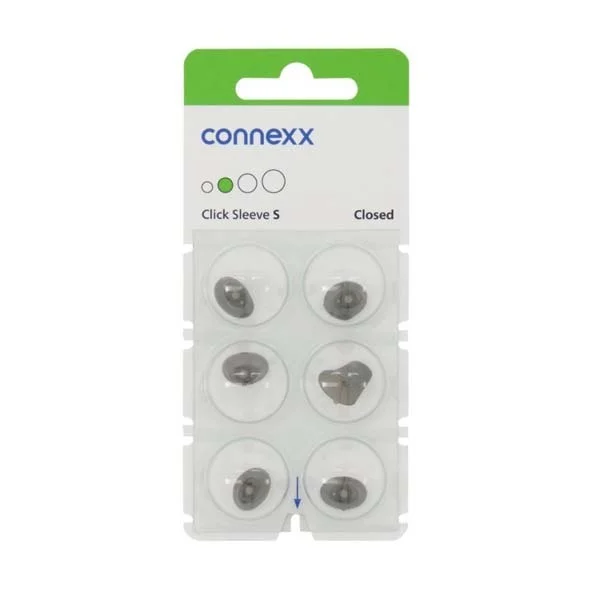 Cúpulas Click Dome 2.0 Sleeve Closed para audífonos Signia, Rexton y Audio Service