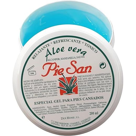 Gel Pies Cansados con Aloe Vera