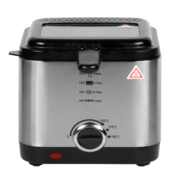 Freidora Eléctrica Compacta 1.5L - Crujientes Delicias en Casa