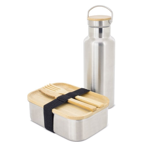 Set de Picnic con botella táper y utensilios