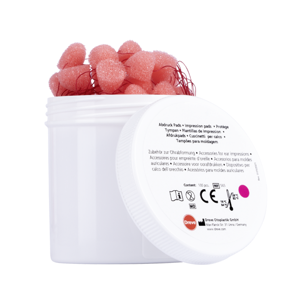 Almofadas de impressão cônicas Otoblocks