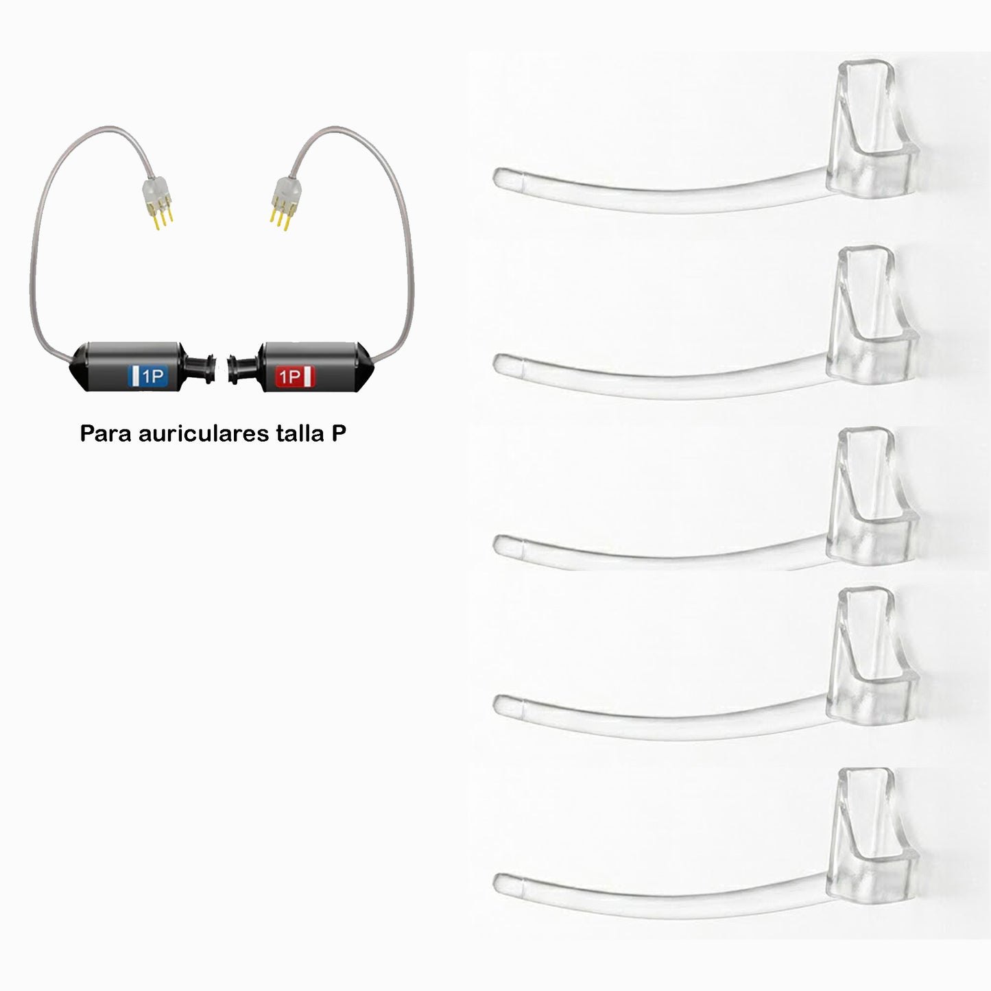 Retén de Sujeción para Auriculares 5.0 Phonak, Unitron y Hansaton