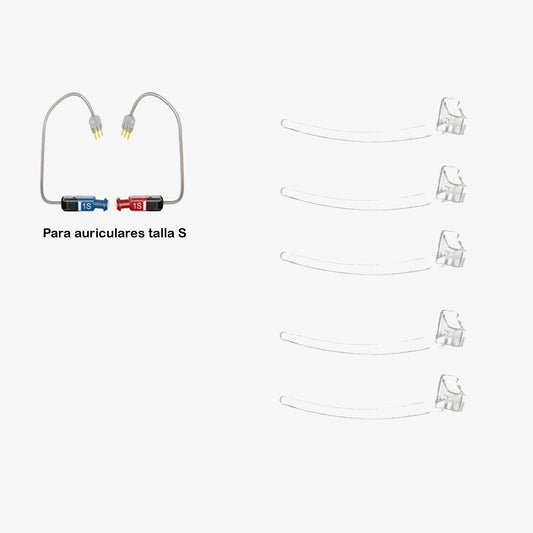 Retén de Sujeción para Auriculares 5.0 Phonak, Unitron y Hansaton