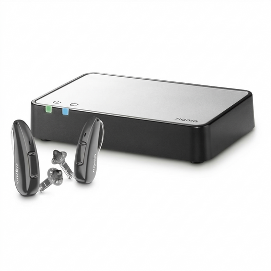 Signia StreamLine TV – Transmisor de Audio Directo a Audífonos (Calidad Dolby Digital)