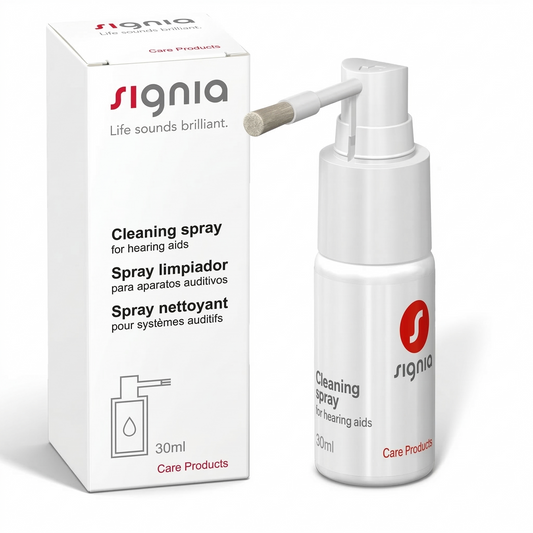Spray de Limpieza Signia (30ml) – Cuidado Integral para tus Audífonos