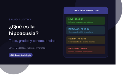 ¿Qué es la Hipoacusia?