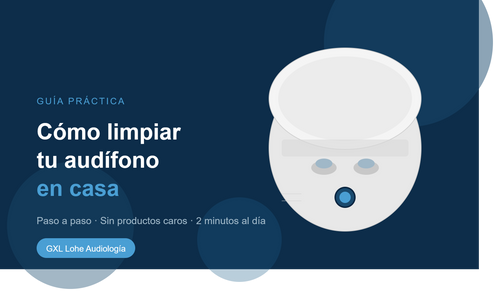 Cómo Limpiar un Audífono en Casa: Guía Paso a Paso