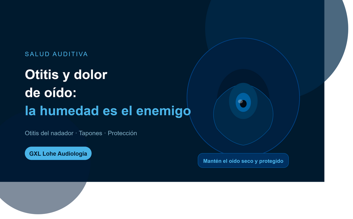 Otitis y dolor de oído: cómo la humedad afecta a tus oídos