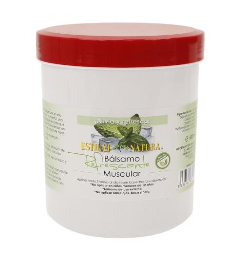 Bálsamo refrescante muscular - alivio instantáneo