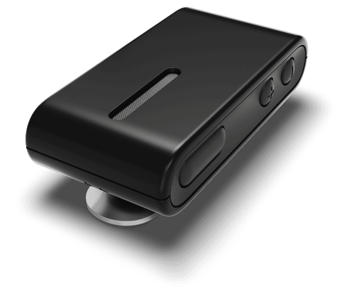 Oticon ConnectClip vista en detalle con clip de sujeción
