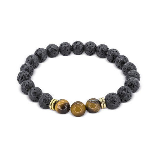 Pulsera Volcánica: Energía y Estilo Natural