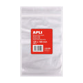 APLI Bolsas Autocierre 120x180mm LDPE Transparente Pack 100 ud