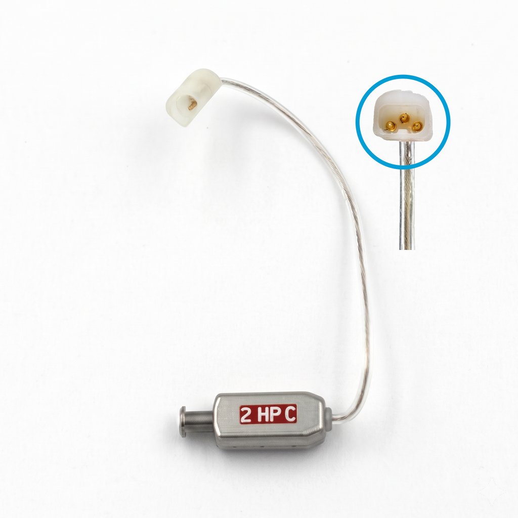 Auriculares SureFit 2C HP – Conector 3 Pines para ReSound, Beltone, Interton y Danavox