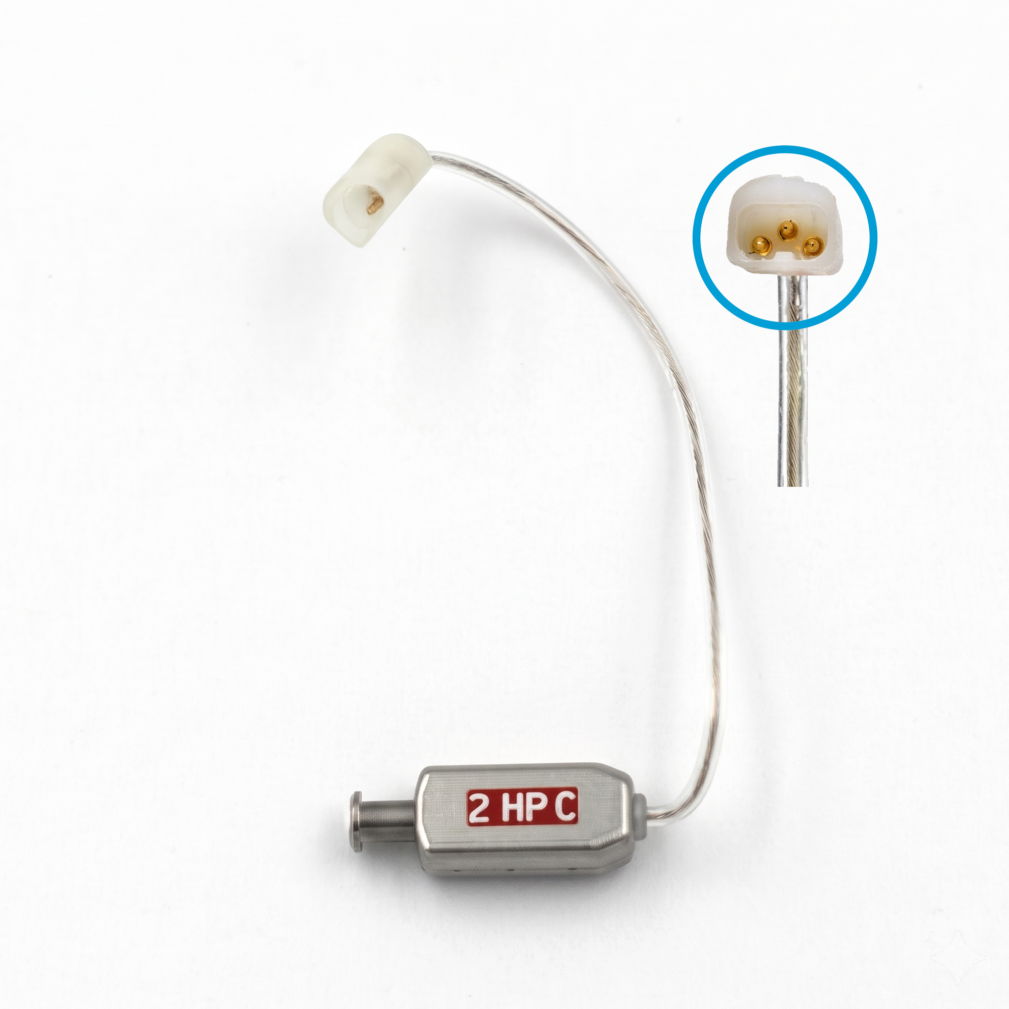 Auriculares SureFit 2C HP – Conector 3 Pines para ReSound, Beltone, Interton y Danavox