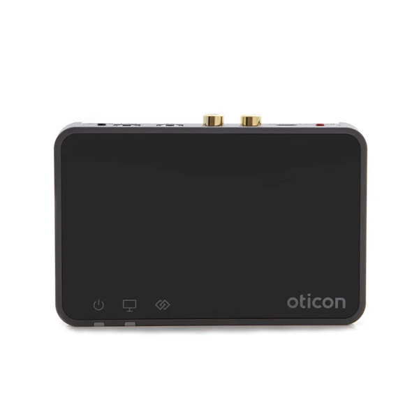 Adaptador de TV Oticon 3.0  2.4G Transmissão direta da TV para os seus aparelhos auditivos