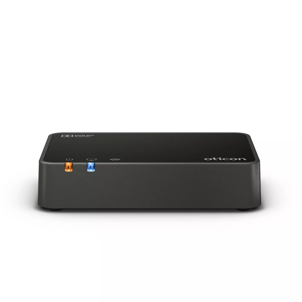 Adaptador de TV Oticon 3.0  2.4G Transmissão direta da TV para os seus aparelhos auditivos