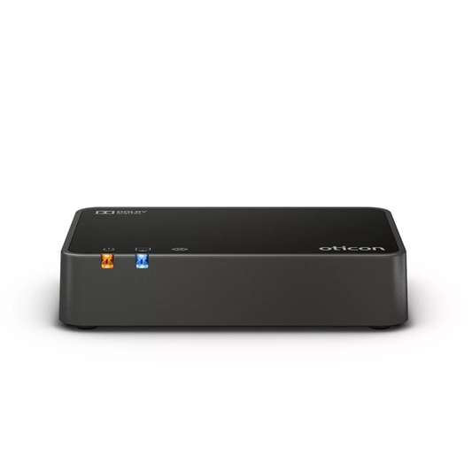 Adaptador de TV Oticon 3.0  2.4G Transmisión directa de la TV a sus audífonos