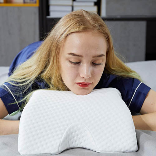 Almohada Visco con arco para brazos