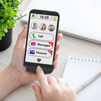 Smartphone para séniores Amplicomms M50