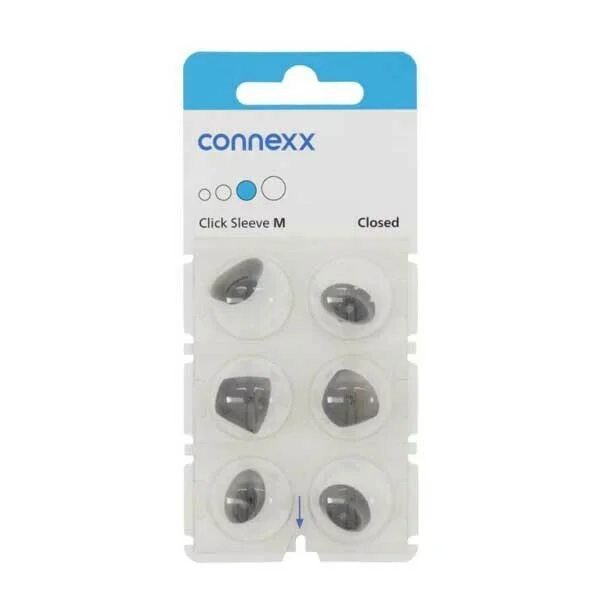 Cúpulas Tulipas  Click Dome 2.0 Sleeve Closed para Audífonos Signia, Rexton y Audio Service