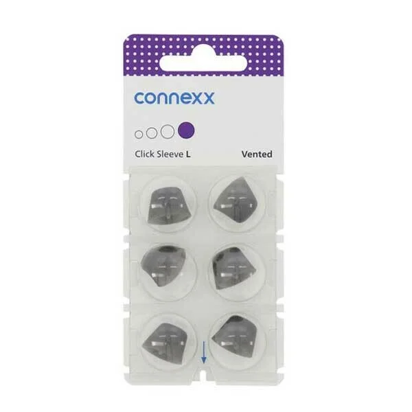 Cúpulas Click Dome 2.0 Sleeve Vented para Audífonos Signia, Rexton y Audio Service