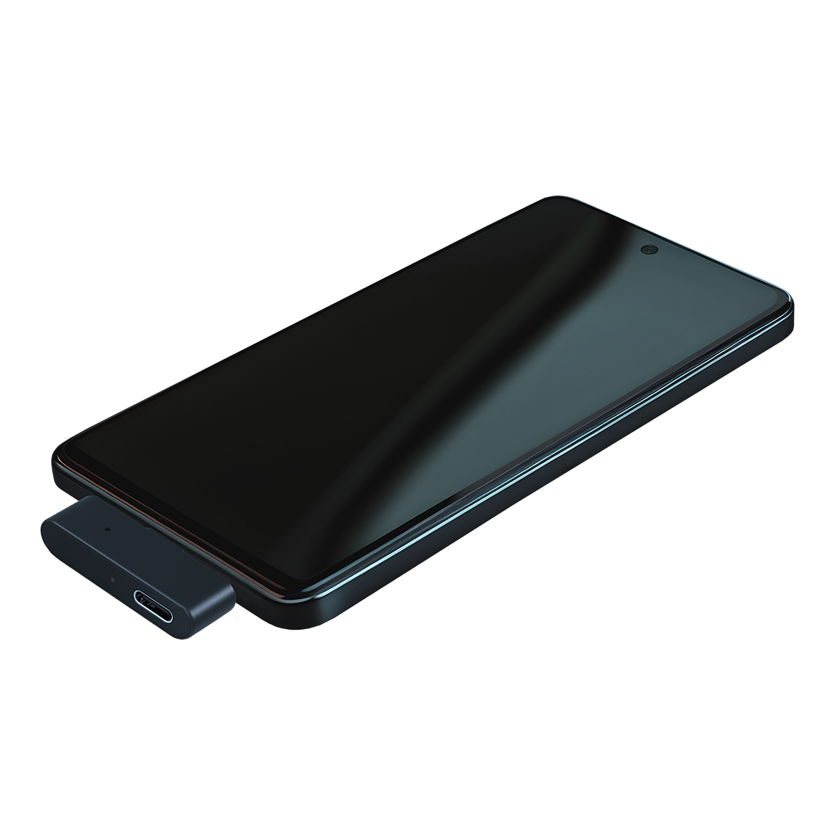 Adaptador Easy LE Bernafon conectado a móvil Android
