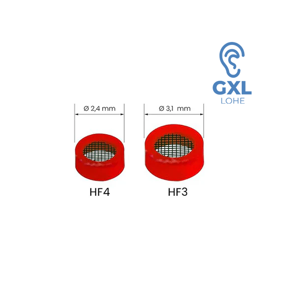 Filtros de fone de ouvido HF4 