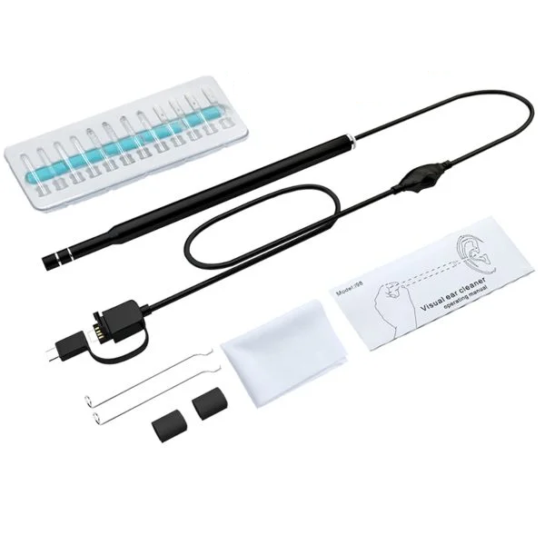 Otoscópio Digital USB 3 em 1