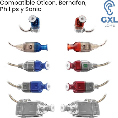 Pack ProWax MiniFit de 3 Cajas de 6 Filtros para Audífonos Oticon, Bernafon y Philips. 18 Filtros ProWax MiniFit