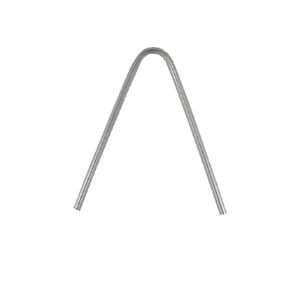 Tubo PVC doblado para audífonos