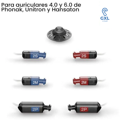 Tulipas Dome para audífonos Phonak, Unitron y Hansaton.