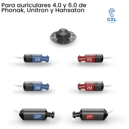 Tulipas Dome para audífonos Phonak, Unitron y Hansaton.