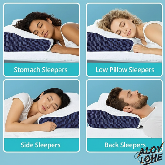 Almohada Viscoelástica ErgoWave Aloy Lohe