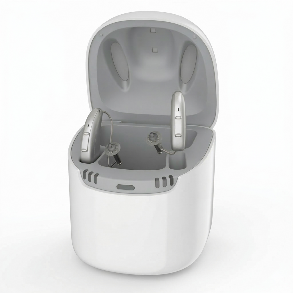 Carregador Signia Pure Dry&Clean - Aparelhos Auditivos Pure Charge&Go IX