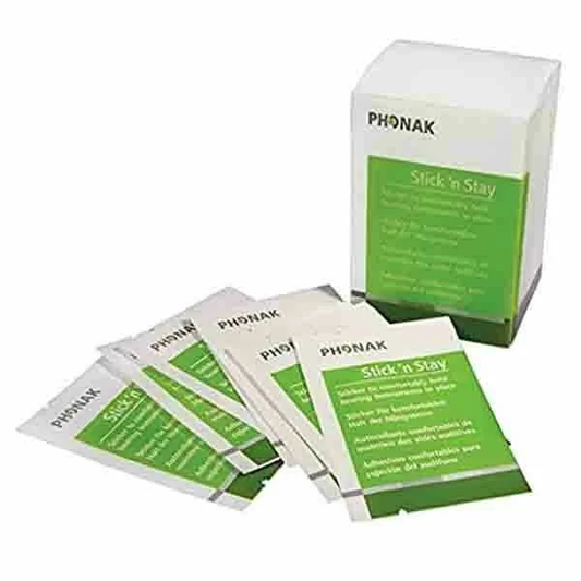 Adhesivos Stick’n Stay de Phonak