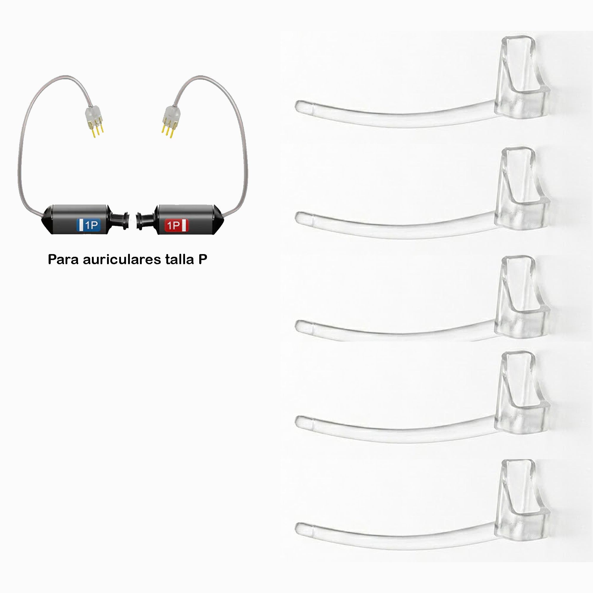 Retén de Sujeción para Auriculares 5.0 Phonak, Unitron y Hansaton