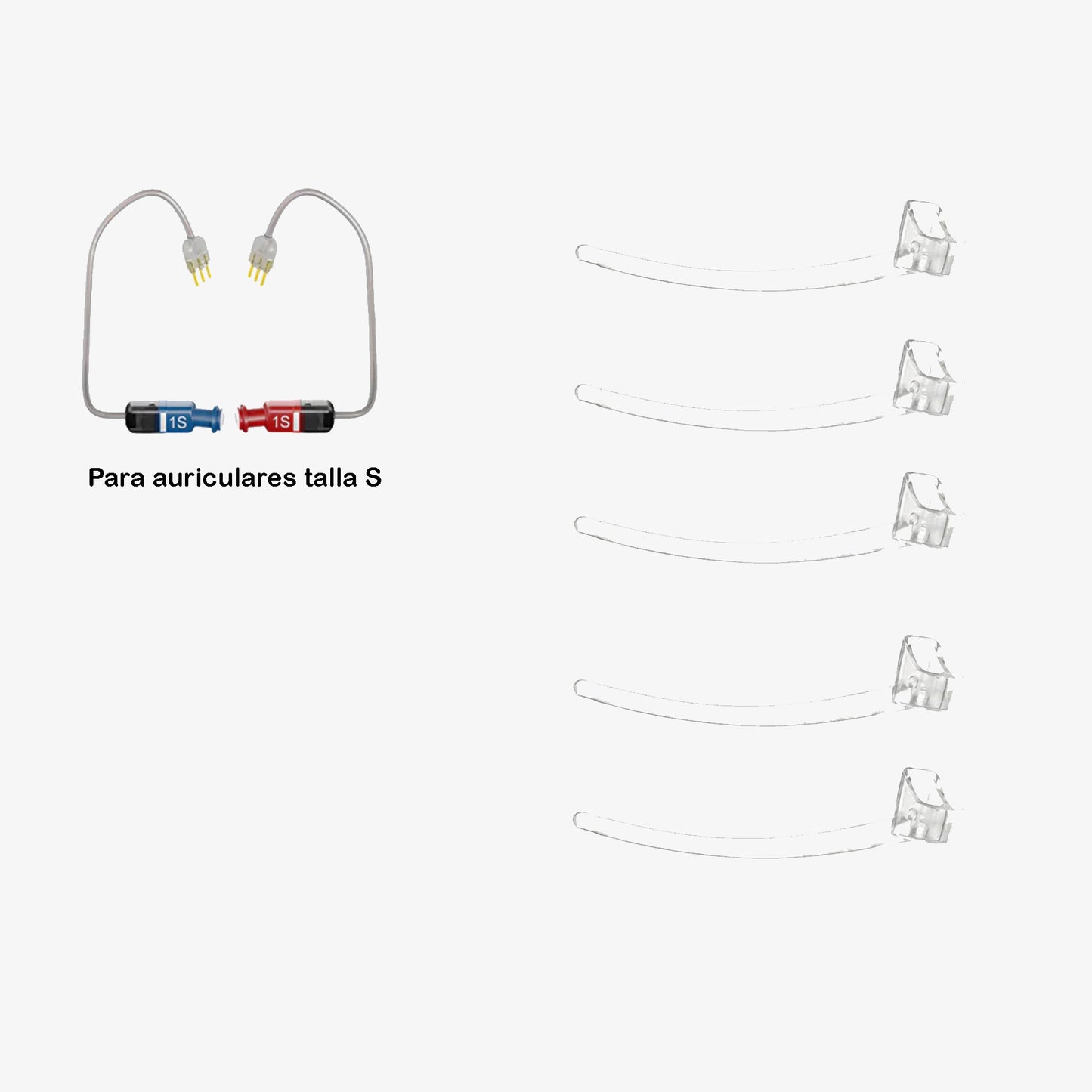 Retén de Sujeción para Auriculares 5.0 Phonak, Unitron y Hansaton