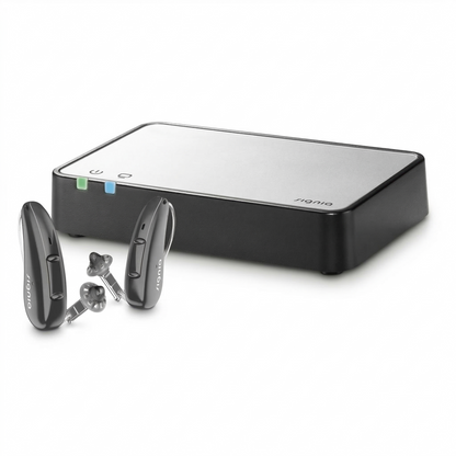 Signia StreamLine TV – Transmisor de Audio Directo a Audífonos (Calidad Dolby Digital)