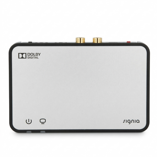 Signia StreamLine TV – Transmisor de Audio Directo a Audífonos (Calidad Dolby Digital)