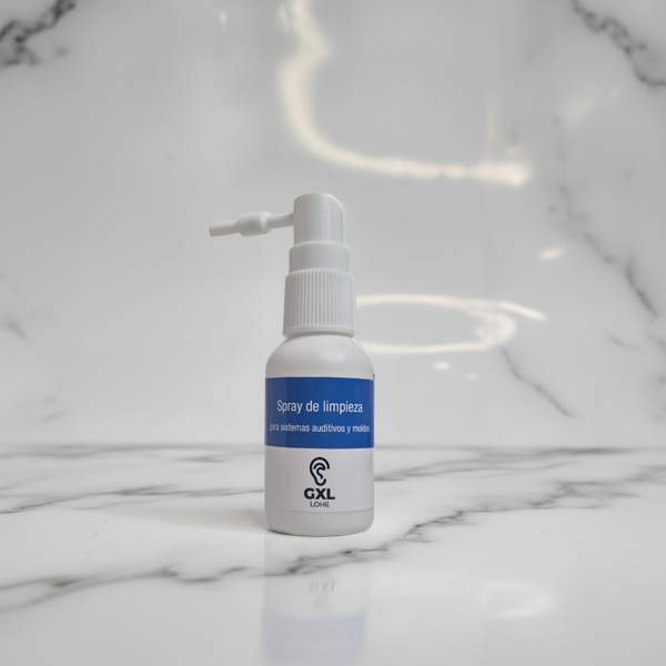 Spray de Limpieza con Cepillo para audífonos 30ml