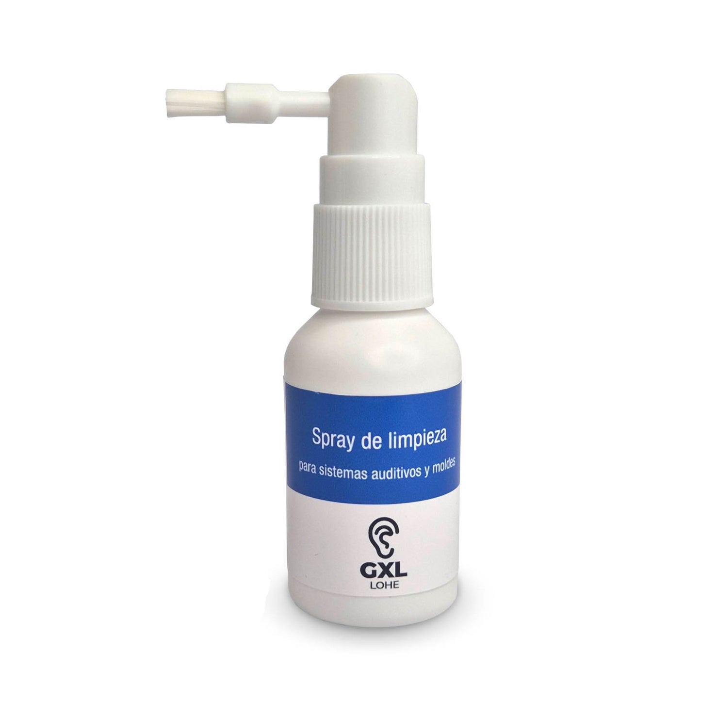 Spray de Limpieza con Cepillo para audífonos 30ml