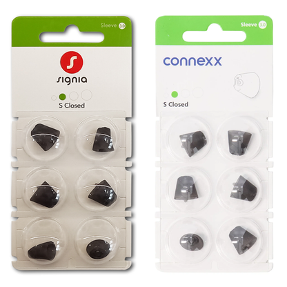 Cúpulas Sleeve 3.0 para aparelhos auditivos Signia, Rexton Audio Service